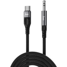 Juo USB Type-C To 3.5mm Jack Aux Stereo Trs Ses Kablosu 1 Metre