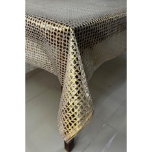 Pvc Şeffaf Kaplamalı Masa Örtüsü HASIR_1032-B