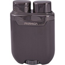 Parmida Tek Torch Pürmüz Gunmetal Metal Puro Çakmağı