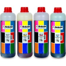 Perfection Canon Uyumlu GI-490 G1416 G2416 G3416 G4416 4 Renk Mürekkep Dolum Seti 4x1 Kg.