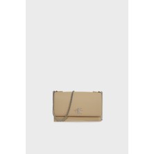 Calvin Klein Logolu Ayarlanabilir Zincir Askılı Çanta K60K612233PBF Bayan Çanta K60K612233 Pbf