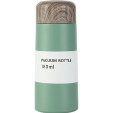 Grace Hub 180ML Termos Şişe Vakum Çift Katmanlı Mini Cep Bardak Açık Taşınabilir Uygun Bardak (Yurt Dışından)