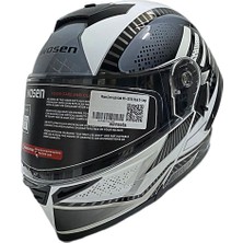 Çene Açılır Kask WS-202 01 Beyaz