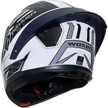 Çene Açılır Kask WS-202 01 Beyaz