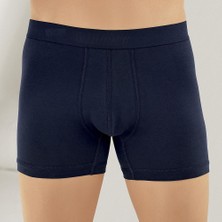 Şahinler E031 Erkek Likralı Boxer Külot Lacivert L