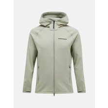 Peak Performance M Chill Light Zip Hood Fleece Lımıt Green G77250130-30179
