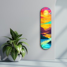 Sunset | Glass Wall Art