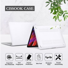 TEKNETSTORE Macbook Air 13 A1932 2018 A2179 2020 Uyumlu Kristal Kapak Koruma Kılıf Tam Uyumlu