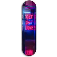 Supracolors Get $hit Done | Glass Wall Art