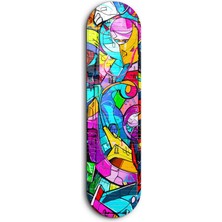 Supracolors Graffiti Abstract | Glass Wall Art