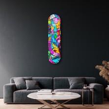 Supracolors Graffiti Abstract | Glass Wall Art