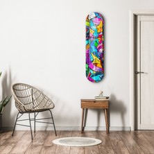 Supracolors Graffiti Abstract | Glass Wall Art