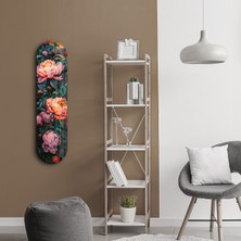 Supracolors Flowers Painting  V2 | Glass Wall Art