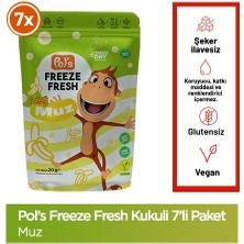 Pol's Freeze Fresh Kukuli Muz 20 G x 7 Adet