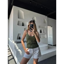 Ayarlanabilir Askılı Basic Body Haki - 131.75