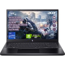 Acer Nitro V 15 ANV15-51 Intel Core I5 13420H 8 GB 512 GB SSD RTX 3050-6 GB Freedos 15.6" FHD IPS Taşınabilir Bilgisayar NH.QNCEY.001