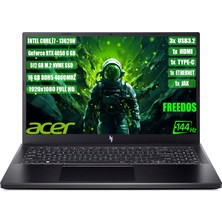 Acer Nitro V 15 ANV15-51 Intel I7-13620H 16 GB 512 GB SSD RTX 4050-6 GB 15.6" 144 Hz Freedos NH.QNBEY.002