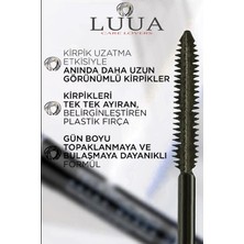 Luua Telescopic Carbon Extra Black Maskara - Siyah