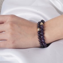 Mia Lia Design Helen - Ametist Doğal Taş Kolye & Bileklik