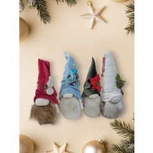 GENC DIJITAL BASKI Yeni Yıl El Yapımı Noel Baba Süsleri  (1 Adet) 33 cm