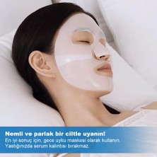 Bio Kolajen Şeffaflaşan Yüz Maskesi Nemlendirici, Canlandırıcı, Kore Yüz Maskesi Real Deep Mask 5 Adet