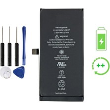 Tekno Prime Apple iPhone 12 Mini Ile Uyumlu Güclendirilmis Ithal Pil Batarya