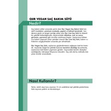 QUR Saç Dökülmerine Karşı Uzatma Etkili Avokadolu Yoğun Nemlendirme Parlaklık Sağlayıcı Vegan Saç Bakım Sütü