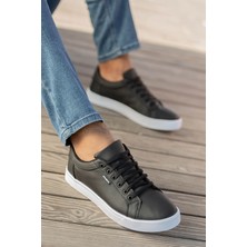 Ccway Erkek Spor Ayakkabı SİYAH BEYAZ