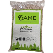 Fame Enerji Çam Peleti Doğal - Isıtma 15 kg 37,5 lt 6 mm