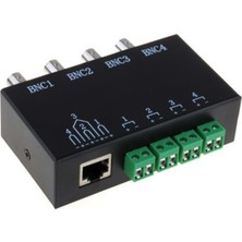 OPAX SJX-140B 4 Kanal Passive Video Balun Bnc To Utp RJ45 2 Li Ahd Kameralar Için