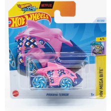 Hot Wheels 1/64 Ölçek Tekli Regular Arabalar HTD60 Hw Mega Bite / Piranha Terror