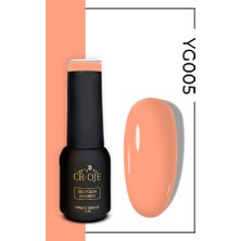 Cr-Oje Kalıcıoje Yg005- Yarı Saydam Turuncu Neon (5 ML)