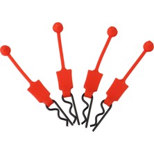 Enclaveinds 4 Adet Kauçuk Araba Gövde Klipsi Tutucu Kabuk Sabit Toka Kilidi 1/10 Arrma Senton Slash Udr,1 (Yurt Dışından)