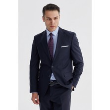 Jakamen Siyah Slim Fit Mono Yaka Erkek Takım Elbise