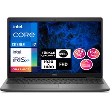 Dell Latitude 3550 I7-1355U 64GB 2tb SSD 15.6" Fhd Freedos Taşınabilir Bilgisayar N010L355015U 007