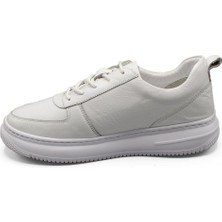 7ADIMDAAŞK Hakiki Deri Kadın Sneaker Ayakkabı 082Y24K11601