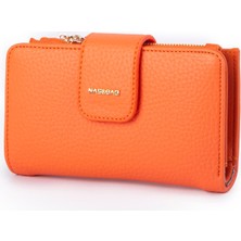 Nas Bag Kadın Yatay Cüzdan Turuncu Natural