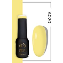 Cr-Oje Kalıcı Oje A020 - Nude Sarı (5 ML)
