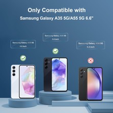 Etiget Samsung Galaxy A55 5g Temperli Cam Ekran Koruyucu 9h Ultra Koruma (3 Adet)