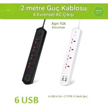 3000 W Akım Korumalı Anahtarlı Grup Priz