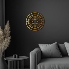 Artopia Geometrik Metal Duvar Dekoru - Ev ve Ofis Duvar Tablosu- Minimalist Şık Modern Tasarım-Çiçek Desenli Geometrik Metal Tablo