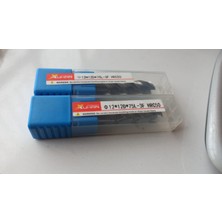 Tabaş Freze Kesici Alaşım Kaplama Cnc İşleme 12X12DX75L-3F  HRC50 Çelik Karbür 3 Kanallı Uç 1 Adet 12X120X75L-3F