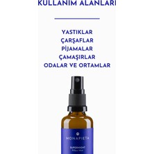 Monapieta Mükemmel Gece Uykusu Yastık Spreyi | Kaliteli & Derin Uyku | 11 Değerli Esansiyel Yağ | 3x50 ml