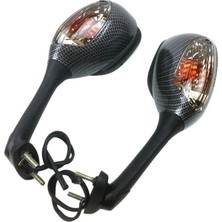 Enclaveinds Motosiklet Dikiz LED Dönüş Sinyali Işığı Gsxr 600 750 1000 2005-2010 ile Uyumlu (Yurt Dışından)