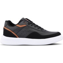 Slazenger DARK I Erkek Sneaker Koşu & Yürüyüş Ayakkabısı Siyah / Taba
