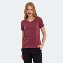 Slazenger PERICAS Kadın Tişört Bordo