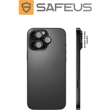 Safeus iPhone 16 Pro 9h Safir Temperli Kamera Lens Koruyucu