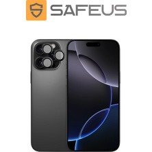 Safeus iPhone 16 Pro 9h Safir Temperli Kamera Lens Koruyucu
