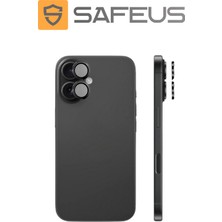 Safeus iPhone 16 Plus 9h Safir Temperli Kamera Lens Koruyucu