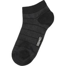 Erkek Siyah Kısa Bambu Çorap 000A2C35016F
